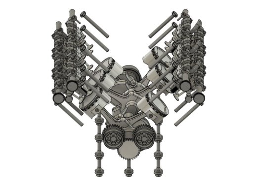 V6内燃机缩略图